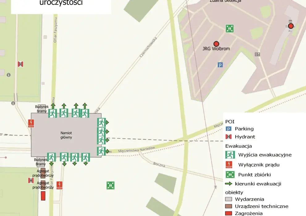 Mapa Auschwitz-Birkenau - gdzie znajdowały się poszczególne obiekty?