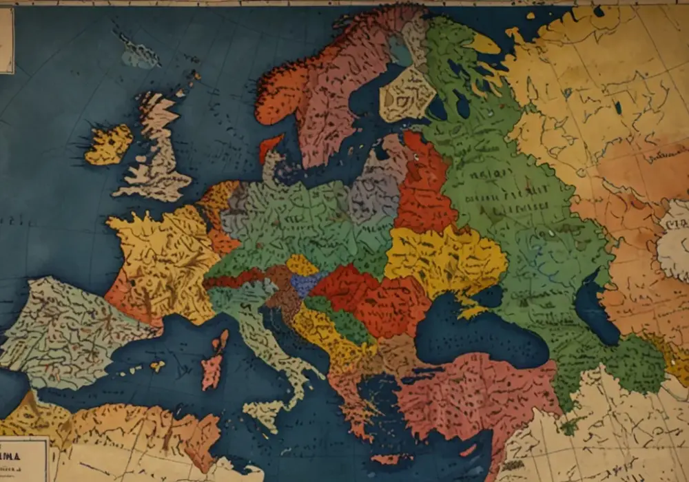 Jak wyglądała Europa przed burzą? Mapa kontynentu z 1938 roku