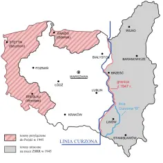 Jak wyglądały granice Polski po I wojnie? Mapa niepodległego kraju