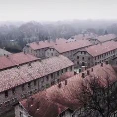 Auschwitz z lotu ptaka - szokujące zdjęcia obozu koncentracyjnego
