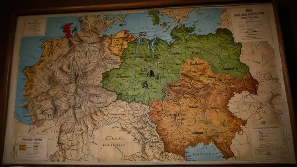 Co kryła mapa Niemiec w 1939? Kraj tuż przed atakiem na Polskę