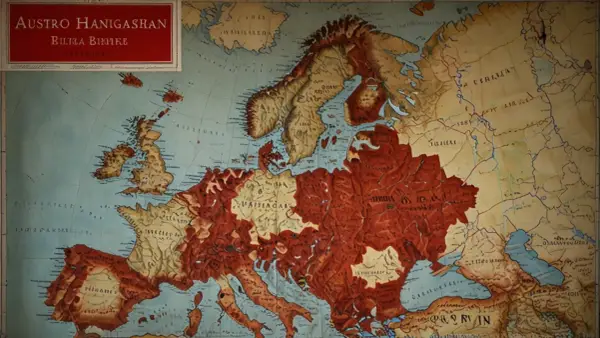 Gdzie sięgały granice ostatniego imperium? Mapa Austro-Węgier