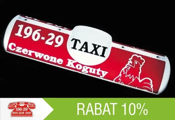 Czerwony Kogut Zielona Góra: Niezawodna taksówka 24/7 - 196-29